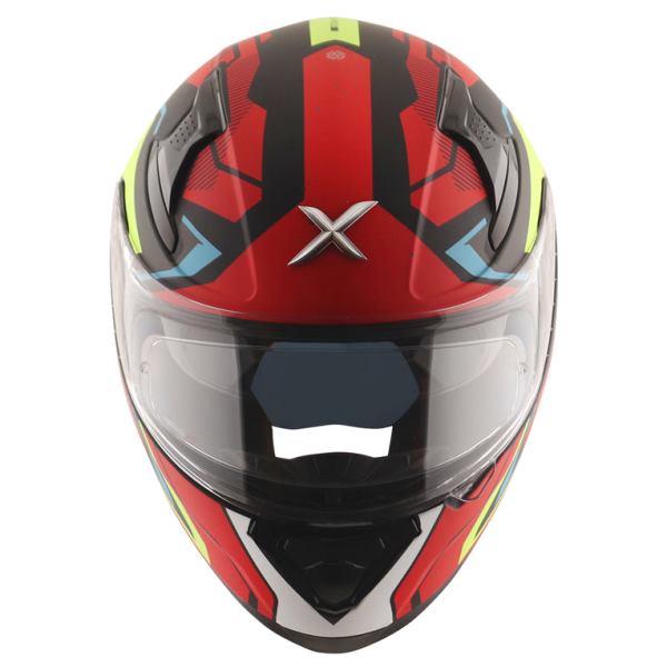 Axor Apex Road Trip Helmet-Dull Black Red
