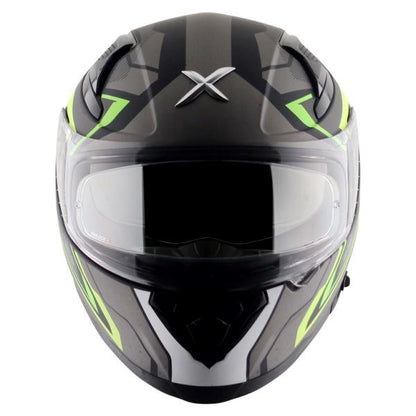 Axor Apex Road Trip Helmet-dull Black Neon Yellow