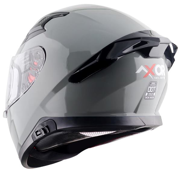 Axor Apex Solid Color Helmet - Cool Grey