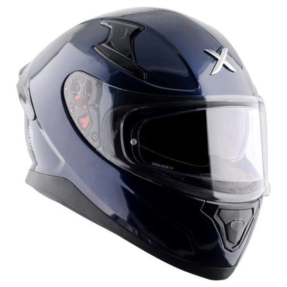 Axor Apex Solid Color Helmet - Deep Blue
