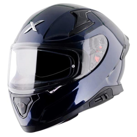 Axor Apex Solid Color Helmet - Deep Blue