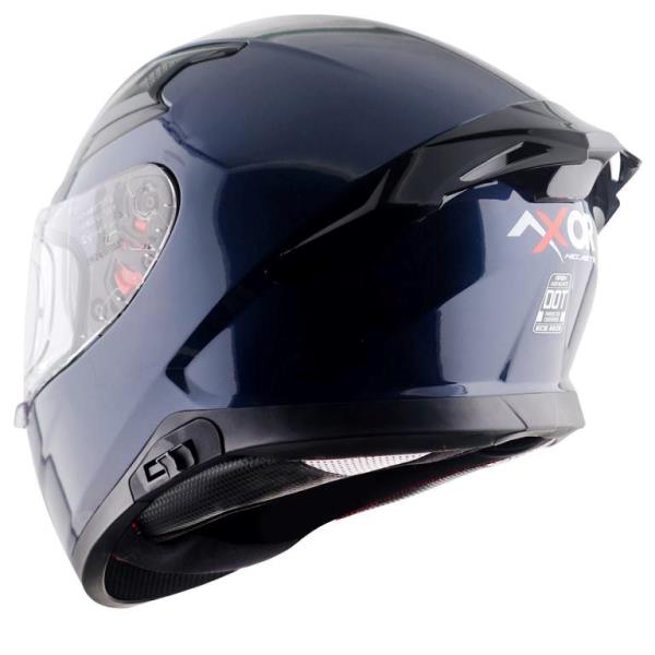 Axor Apex Solid Color Helmet - Deep Blue