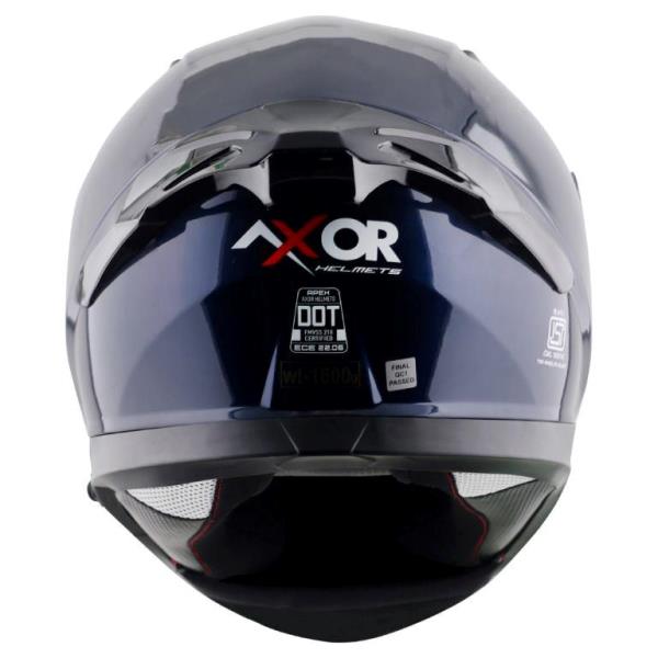 Axor Apex Solid Color Helmet - Deep Blue