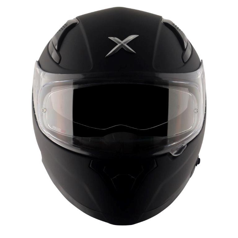 Axor Apex Solid Color Helmet - Dull Black