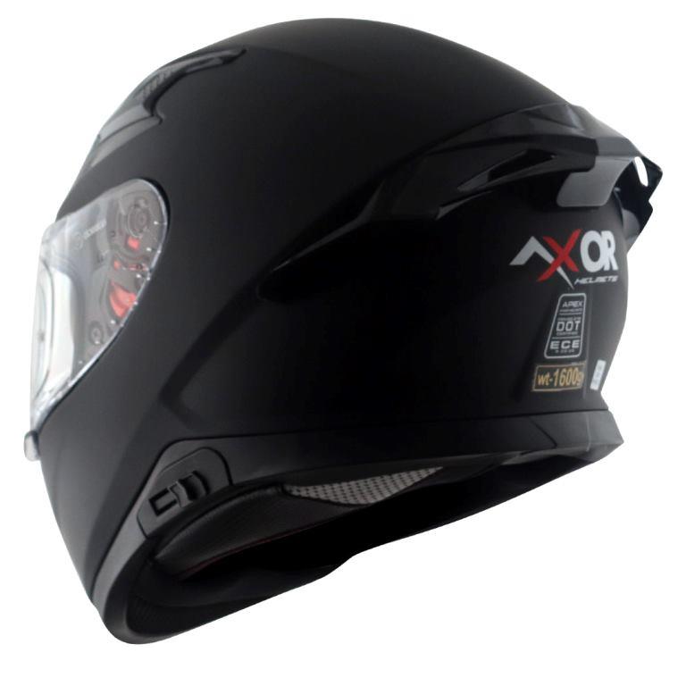 Axor Apex Solid Color Helmet - Dull Black