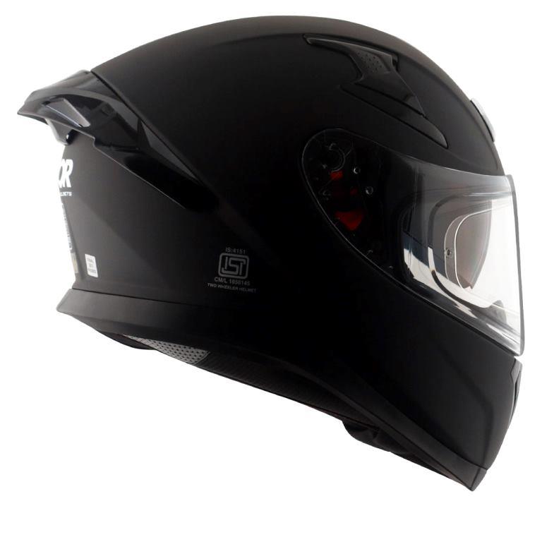 Axor Apex Solid Color Helmet - Dull Black