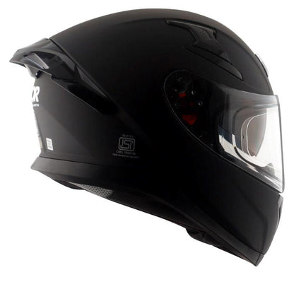 Axor Apex Solid Color Helmet - Dull Black