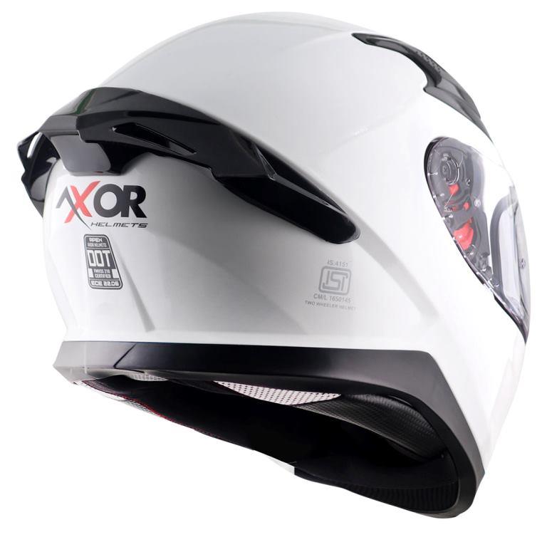 Axor Apex Solid Color Helmet - White