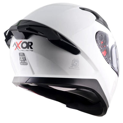 Axor Apex Solid Color Helmet - White