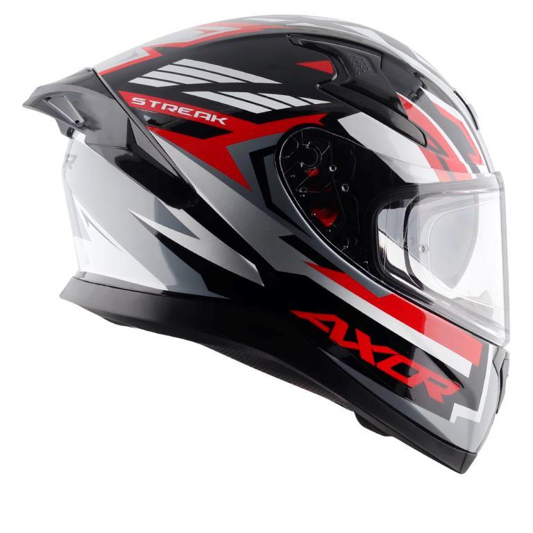 Axor Apex Streak Helmet - Black Red