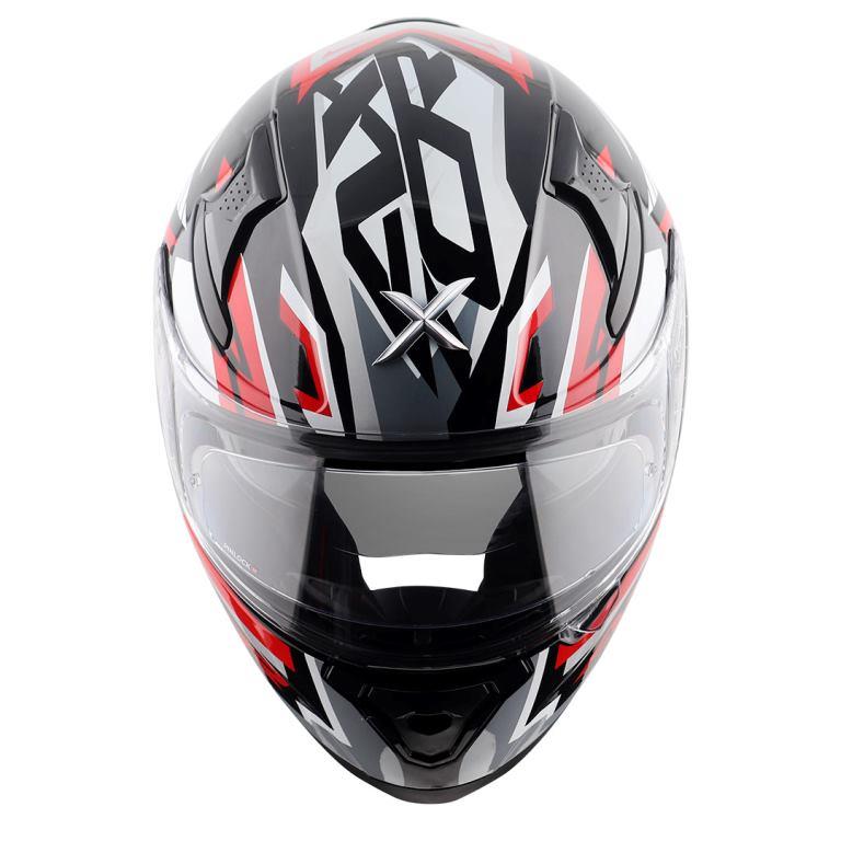 Axor Apex Streak Helmet - Black Red