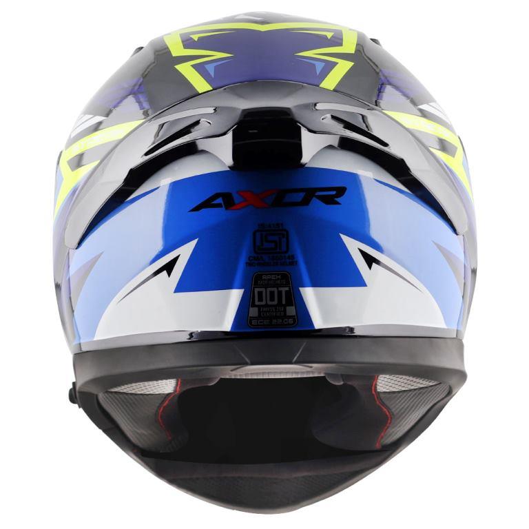 Axor Apex Streak Helmet - Black Blue