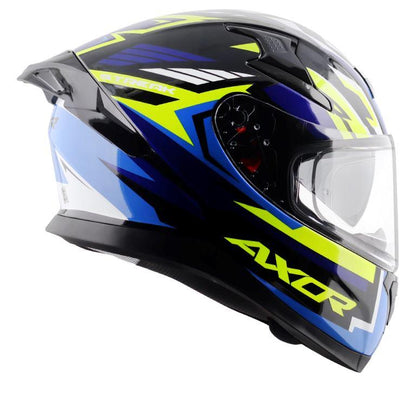 Axor Apex Streak Helmet - Black Blue