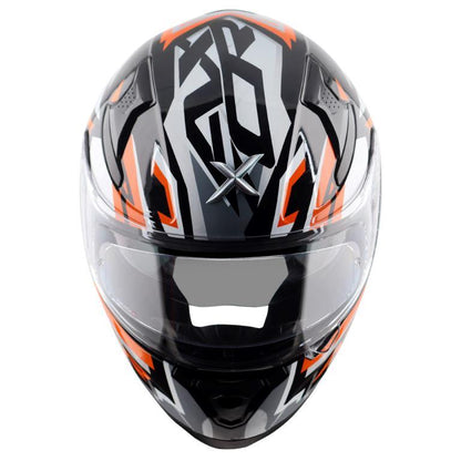 Axor Apex Streak Helmet - Black Orange