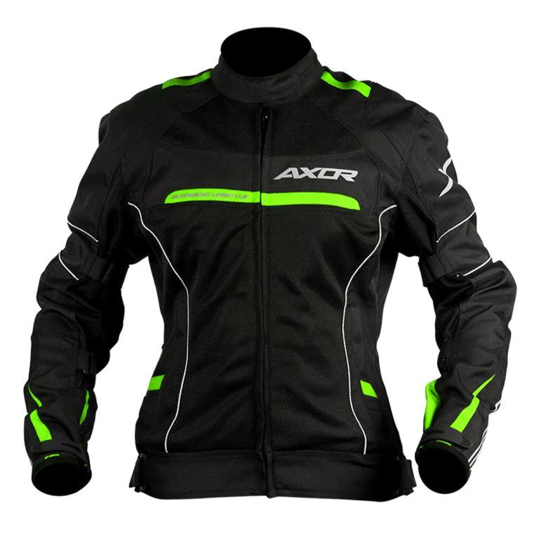 Axor Diva Women’s Jacket Black Neon Yellow - Riders Junction