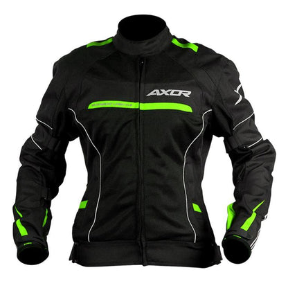 Axor Diva Women’s Jacket Black Neon Yellow - Riders Junction