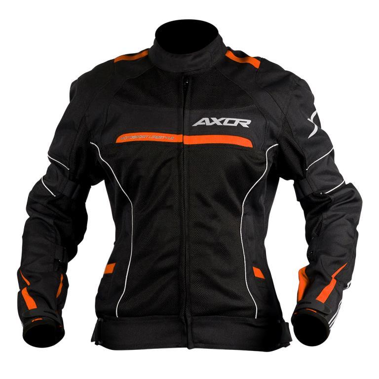 Axor Diva Women’s Jacket Black Orange - Riders Junction