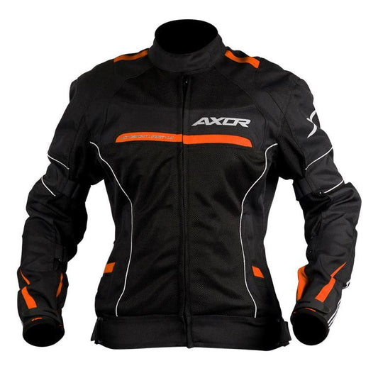 Axor Diva Women’s Jacket Black Orange - Riders Junction