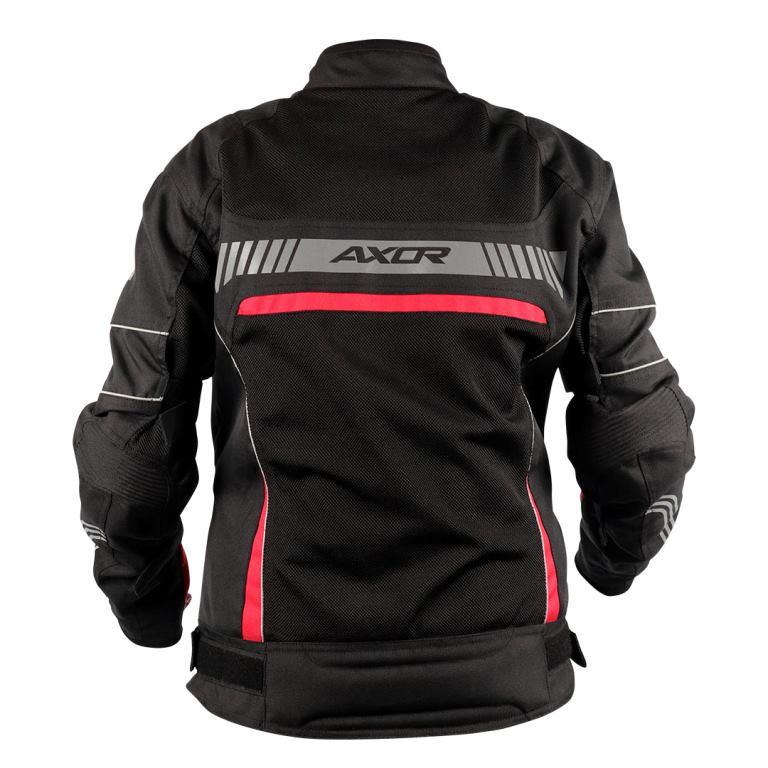Axor Diva Women's Jacket Black Red - Riders Junction