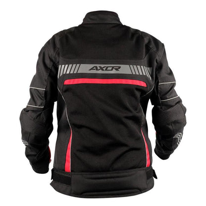 Axor Diva Women's Jacket Black Red - Riders Junction