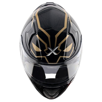 Axor Helmets Apex Marvel Black Panther Helmet - Black Gold
