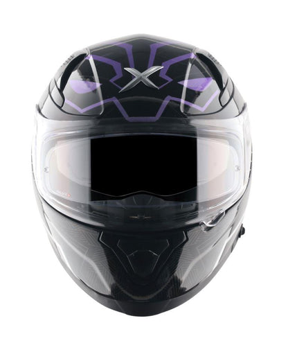 Axor Helmets Apex Marvel Black Panther Helmet - Black Purple