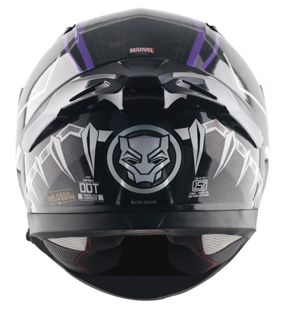 Axor Helmets Apex Marvel Black Panther Helmet - Black Purple