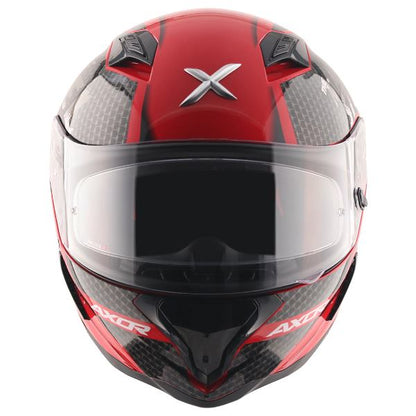 Axor-Hunter DC Superman Helmet (Red Black)