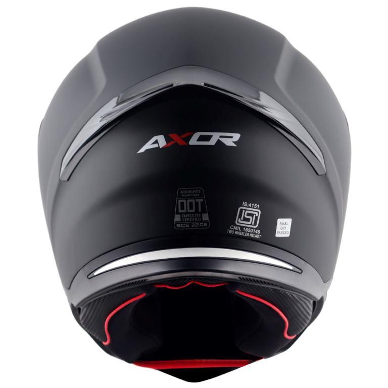 Axor Hunter Solid Colors Helmet - Dull Black