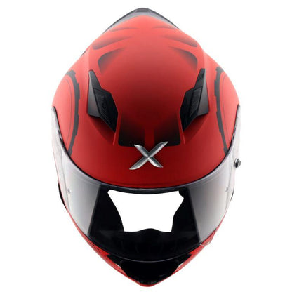 Axor Hunter Spear Helmet - Dull Red Black