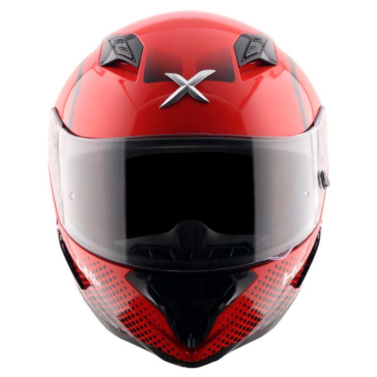 Axor Hunter Spear Helmet - Red Black