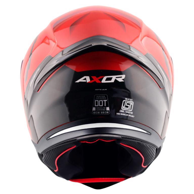 Axor Hunter Spear Helmet - Red Black