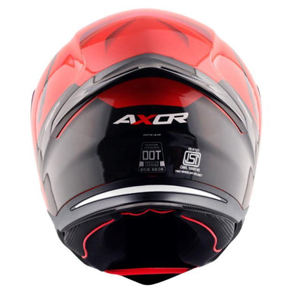 Axor Hunter Spear Helmet - Red Black