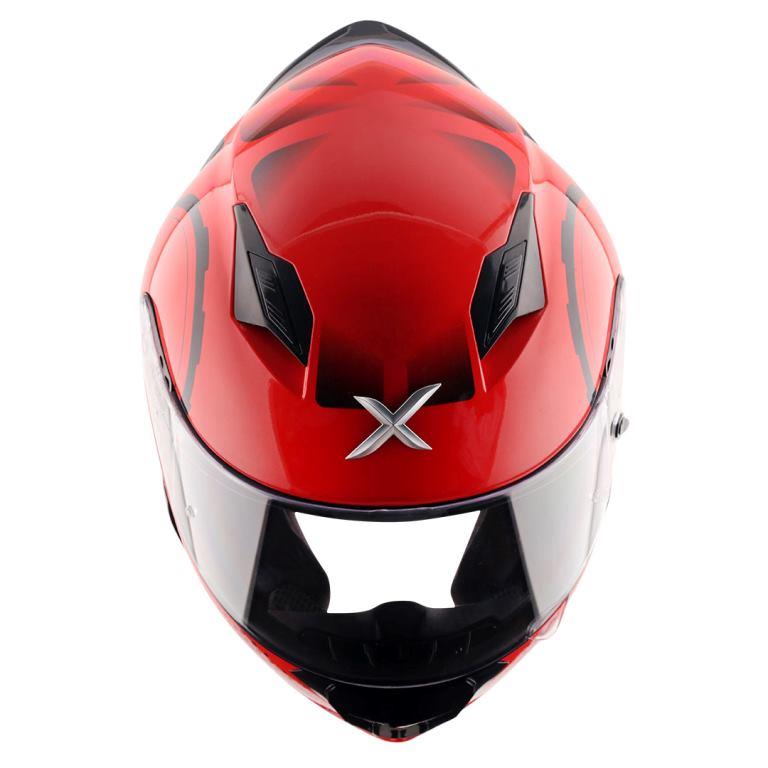 Axor Hunter Spear Helmet - Red Black