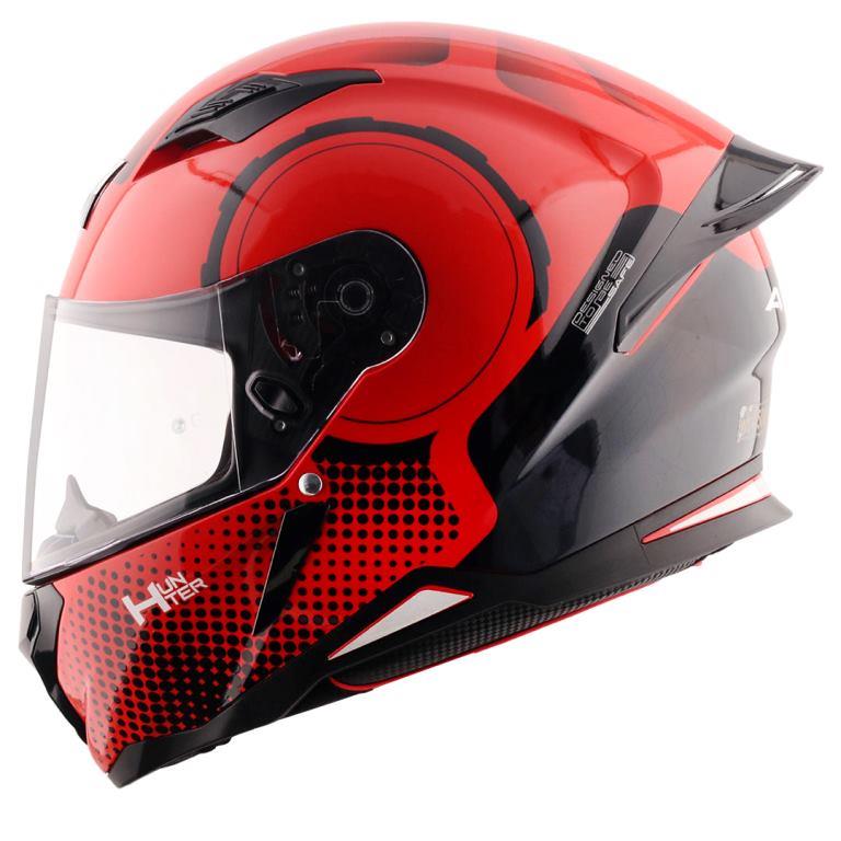 Axor Hunter Spear Helmet - Red Black