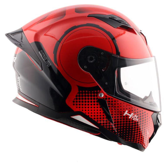 Axor Hunter Spear Helmet - Red Black