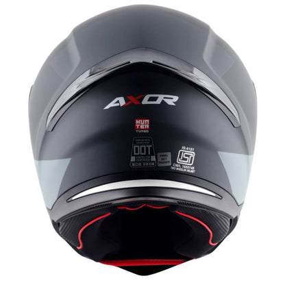 Axor Hunter Turbo Helmet - Dull Black Grey