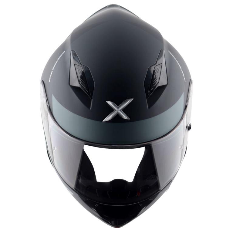 Axor Hunter Turbo Helmet - Dull Black Grey