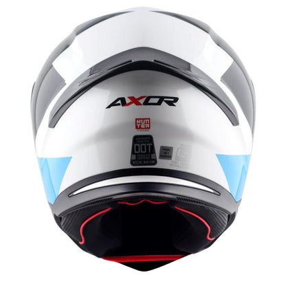 Axor Hunter Turbo Helmet - White Red