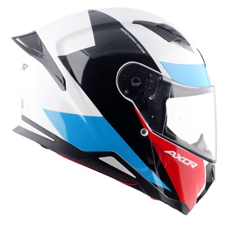 Axor Hunter Turbo Helmet - White Red
