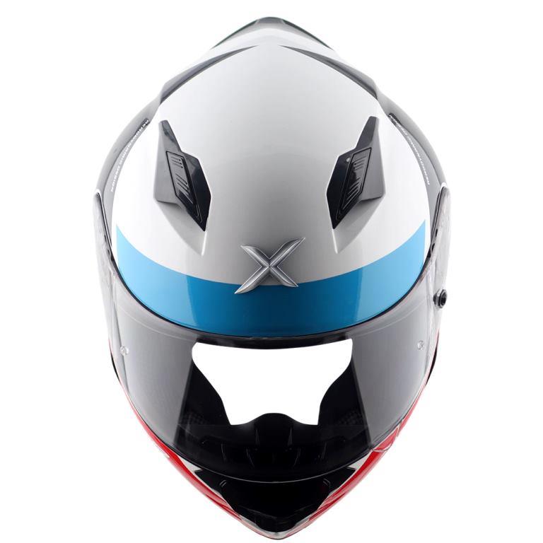 Axor Hunter Turbo Helmet - White Red