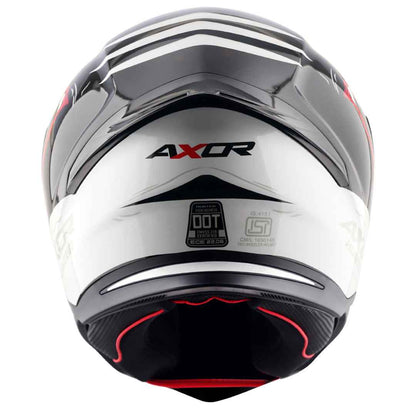 Axor-Hunter Shark Helmet (Black White)