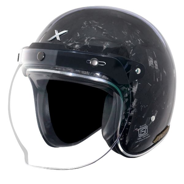 Axor Jet Forged Carbon Helmet - Black