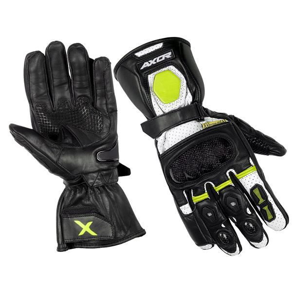 Axor Lycan Riding Gloves-Black Neon Yellow