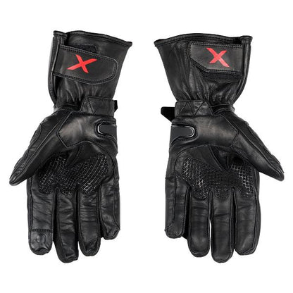 Axor Lycan Riding Gloves-Black Red
