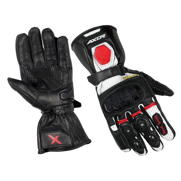 Axor Lycan Riding Gloves-Black Red