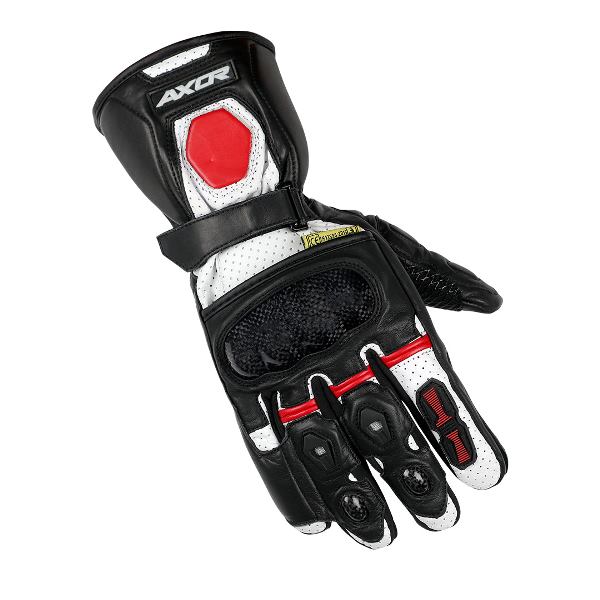 Axor Lycan Riding Gloves-Black Red
