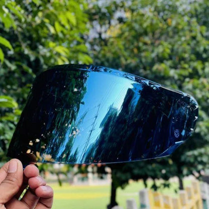 Axor Premium Axor Brutale Helmet Visor – Iridium Blue Mirror UV-Resistant Scratch-Protected OEM Fit