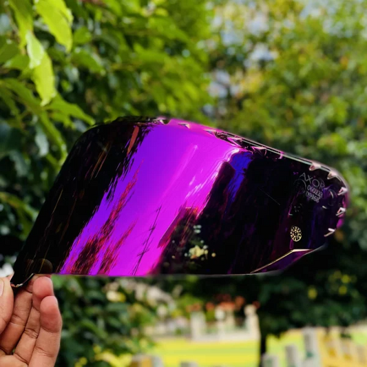 Axor Premium Brutale Helmet Visor – Iridium Red Mirror, UV-Resistant, Scratch-Protected OEM Fit