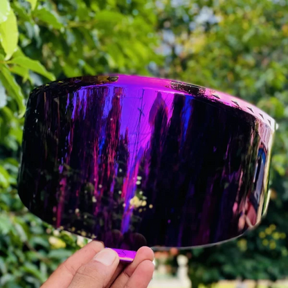 Axor Premium Brutale Helmet Visor – Iridium Red Mirror, UV-Resistant, Scratch-Protected OEM Fit